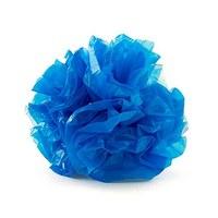 Just Fluff Coloured Plastic Poms - Package of 25 Poms Silver
