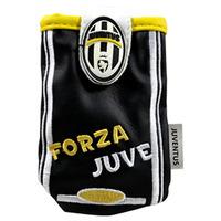Juventus Fc Mobile Phone Phone Pouch Soft Case - Black - 10cm x 7cm