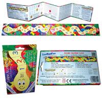 Jungle Number Line Fold Out Board Game