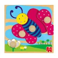 Jumbo Puzzle - 3 Levels Butterfly (53121)