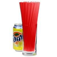 Jumbo Straws 8inch Red (Box of 500)