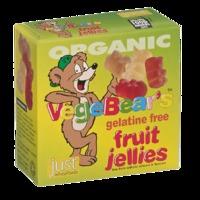 Just Wholefoods Organic VegeBears Fruit Jellies 100g - 100 g
