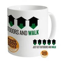 just get outdoors and walk mug