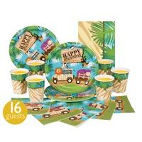 Jungle Safari basic 16 Party Kit