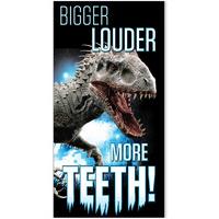 Jurassic World More Teeth Towel
