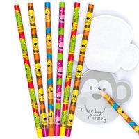 Jungle Chums Pencils (Pack of 8)