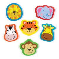 jungle chums erasers pack of 36