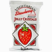 Just Wholefoods Jelly Crystals - Strawberry 85g