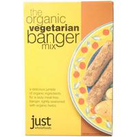 Just Wholefoods Vegetarian Banger Mix - 125g