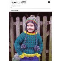 Jumper, Hat & Scarf in Rico Design Essentials Big (281)