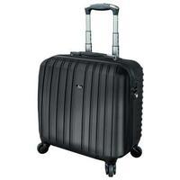 Juscha Detachable 2-in-1 Business Trolley Case TSA Lock ABS Black