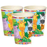 Jungle Friends Paper Party Cups