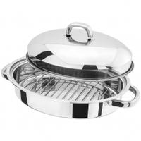 Judge Stainless Steel Roaster with Lid and Rack
