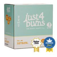 just4bums Midi Disposable Nappies Size 3 - 180pk