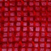 Jute Fabric Strips. Red. Each
