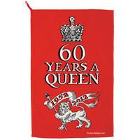 Jubilee 60 Years a Queen Tea Towel