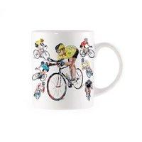Julia Hook Design Cycling Cycle Bicycle Sport Hobby Fine China Mug In Gift Box