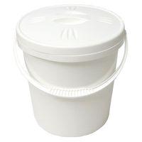 Junior Joy Nappy Bucket With Lid - 16 Litre White