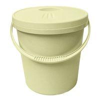 junior joy nappy bucket with lid 16 litre cream