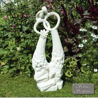 Just Married Statue White