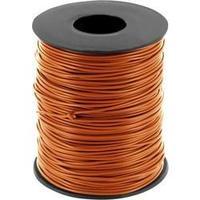 Jumper wire 1 x 0.2 mm² Brown BELI-BECO D 105/100 100 m