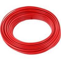 Jumper wire 1 x 0.2 mm² Red BELI-BECO D 105/10 10 m