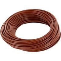 Jumper wire 1 x 0.2 mm² Brown BELI-BECO D 105/10 10 m