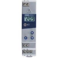 Jumo 701050/811-02 eTRON T Digital Thermostat 230 V Outputs 1 relay, 250 V/10 A Sensor type Pt100/Pt1000/KTY 2X-6