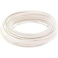 Jumper wire 1 x 0.2 mm² White BELI-BECO D 105/10 10 m