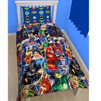 Justice League Invincible Single Bedding Set