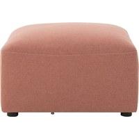 Juno Modular Ottoman, Dusk Pink