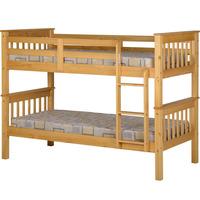 Jupiter 3ft Bunk Bed Oak