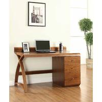 Jual Walnut 3 Drawer Pedestal Desk 1300 PC601