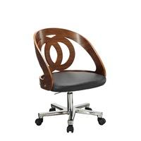 Jual Curve Walnut Office Chair PC606 (Jual Curve Walnut Office Chair PC606)