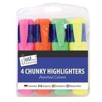 Just Stationery 4 Chunky Highlig...
