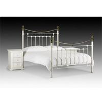 julian bowen victoria 3ft single metal bedstead