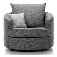 julien scatter back swivel armchair smoke