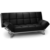 Julian Bowen Manhattan Black Sofa Bed