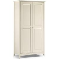 Julian Bowen Cameo Off White Wardrobe - 2 Doors