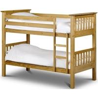 Julian Bowen Barcelona Antique Pine Bunk Bed