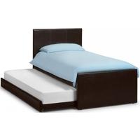 julian bowen cosmo faux leather bed with guest bed