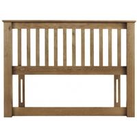 Julian Bowen Amsterdam Oak 4ft 6in Double Headboard