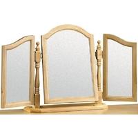 Julian Bowen Pickwick Pine Mirror - Triple