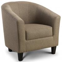 Julian Bowen Hugo Fabric Tub Chair