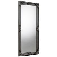 Julian Bowen Rococo Pewter Lean to Dress Mirror