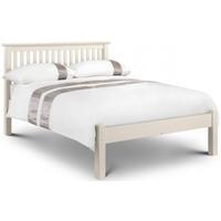 julian bowen barcelona stone white bed low foot end