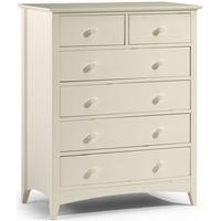 julian bowen cameo off white chest of drawer 4 2 drawers