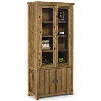 julian bowen aspen glazed display cabinet