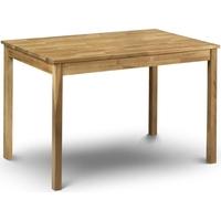 julian bowen coxmoor oak dining table rectangular 118cm