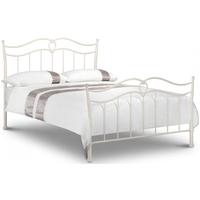 Julian Bowen Katrina White Metal Bed